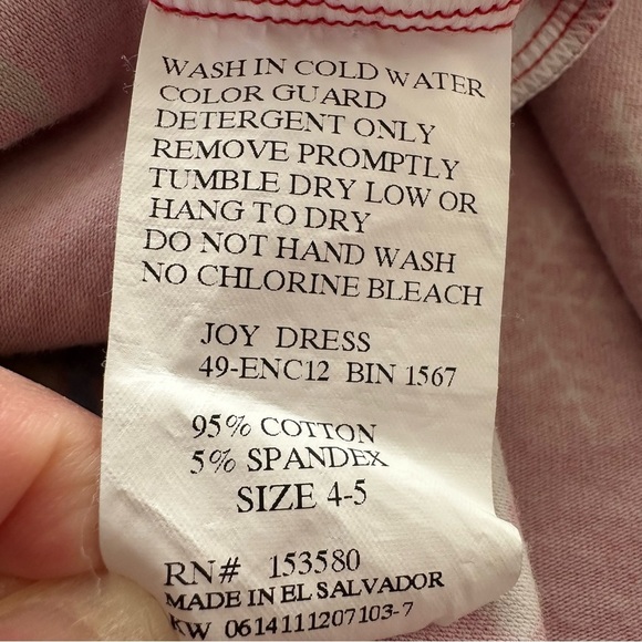 Eleanor Rose Girls 4-5 Red Nutcracker Ballet Christmas Joy Twirl Dress Holiday - Picture 5 of 5